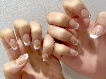 リグネイル 草加(rig nail)/kirakiraフレンチ。*