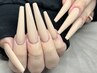 【Maika指名のみ】長さ出し10本ワンカラーorラメグラ★ ¥13500