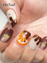 オリネイル 西荻窪(OriNail)/バレンタインネイル×マグネット