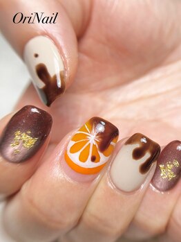 バレンタインネイル×マグネット