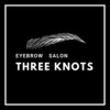 アイブロウサロンTHREE KNOTS【眉毛専門店】長岡京店 【2/1 NEW OPEN(予定)】のお店ロゴ