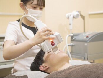 モア男子(MORE男子)の写真/＼メンズ脱毛専門サロン◎／"痛ッ"とならない×肌荒れ改善まで◎お肌が弱い人もOKな脱毛法♪【完全個室】