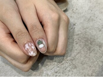 春ネイル　by丸山