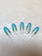 アトリエ ツメ(atelier TsuMe)/【Takeshita】ブルーグラデ