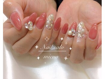 ミューオ(MIEUO)/ハンドワンカラー3Dストーン6480