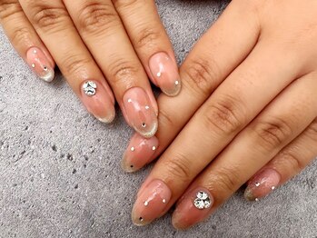 エムスラッシュ ネイル センター北店(M.SLASH)/ちゅるんチークネイル