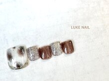 ルークネイル 恵比寿店(LUKE NAIL)/ニュアンスアニマルフット　春秋