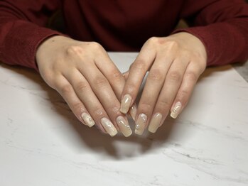 マクネットネイル+パール追加