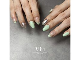 フレンチ　ミラー　リボン