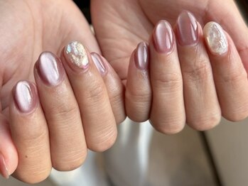 ダブリューアイラッシュ 中野(W.eyelash)/ラメ・フレンチ