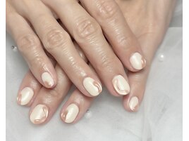 柔らかいクリームニュアンス