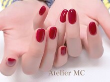 アトリエ エムシー 新富町(Atelier MC)/ワンカラーネイル
