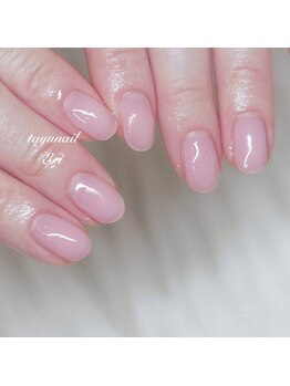 パラジェルピンクネイル