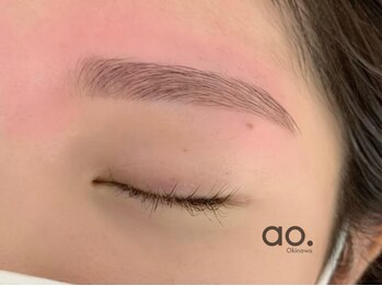 アオ おもろまち(ao.)/アイブロウスタイリング