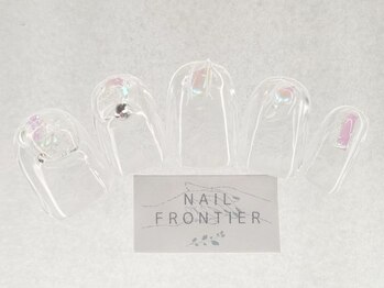 ネイルフロンティア 吉祥寺(NAIL FRONTIER)/オーロラ雪の結晶5480円~