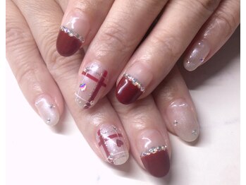 ネイルサロン アテナ(Athena)/持ち込みアート☆チェック