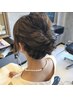 【持ち込みヘアアレンジ】予定前に♪アップスタイル￥6600→¥5500