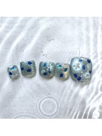 3月オススメデザインFootネイル