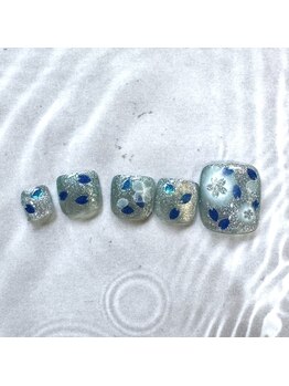 3月オススメデザインFootネイル