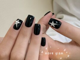シンプルネイル/星/フィルイン