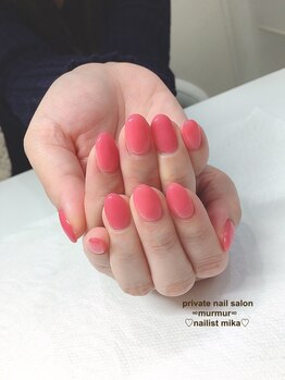 プライベート ネイルサロン マーマ(murmur)/春カラーネイル