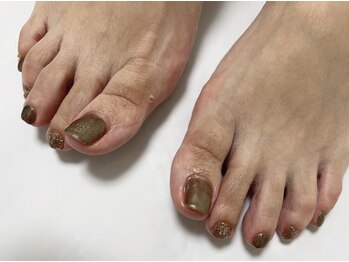 エリマネイル(Elima nail)/【フット】ワンカラー