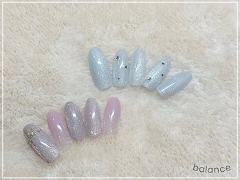 バランス 泉中央店(balance)/マグネットネイル♪