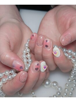 サムズアップネイル(thumbs up nail)/お客様ネイル