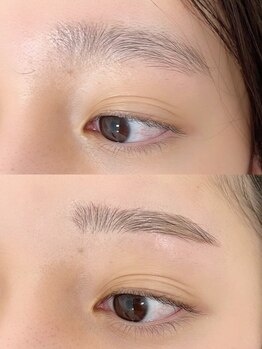 ミー(Me)の写真/アイブロウスタイリング・アイブロウリフトで理想の眉を実現♪お得なセット割クーポンもご用意あり★