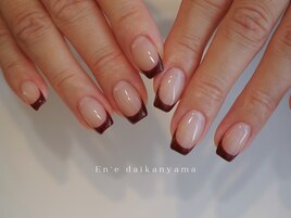 シンプルフレンチネイル♪