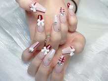 カナネイル(KANA.nail)/チェックネイル　長さだし