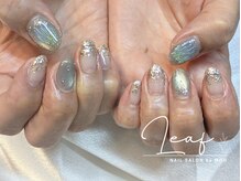 リーフ バイ エムジーエイチ(Leaf by MGH)の雰囲気（花火ネイルデザイン。他にも夏デザインご用意あります◎）