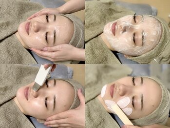 ストーリー(STORY)の写真/【毛穴レス&なめらか肌】毛穴洗浄とフェイシャルワックスでお肌のキメを徹底改善★透明感のあるお肌へ♪