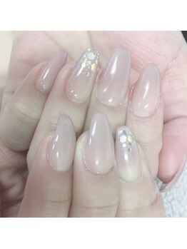 エムズネイル(M's Nail.)/大人ピンクグラデ