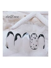 リリフリー(riri Free)/ニュアンスフレンチネイル