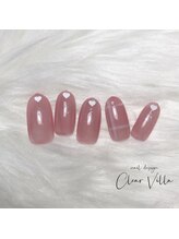ネイルサロンクリアヴィラ(nail salon clear villa)/GirlyStyle collection¥7990