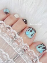 ファラウェイネイル(Faraway nail)/バレンタインネイル☆
