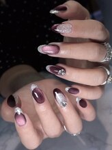 エムディーエーネイル(M.D.A NAiL)/マグラメフレンチ/トータル