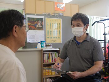 星野整体院/施術前の聞き取り
