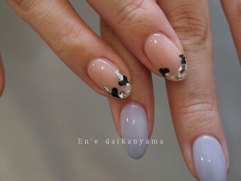エン ダイカンヤマ(En'e daikanyama)/ニュアンスフレンチネイル