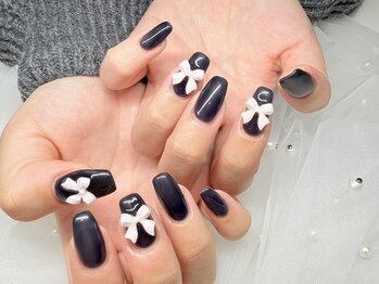 ルーンネイル(Lune Nail)の写真/【お手元から日常に馴染む、季節感のあるデザイン♪】ワンカラー￥5400～日常に溶け込む仕上がり◎