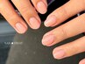 【Jrネイリスト】丁寧なケア込☆ハンド/ワンカラーorグラデ ￥4,400