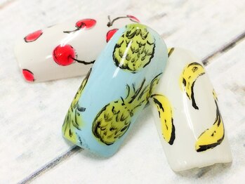 ミア(mia)/くだものネイル