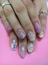 グリッターネイル☆