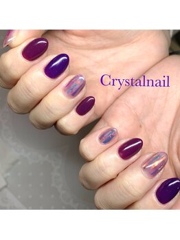 クリスタルネイル ボンベルタ橘店(CRYSTAL NAIL)/ニュアンスネイル