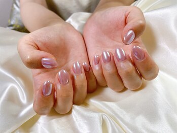 モグネイル(Mogunail)/ピンクサテンネイル