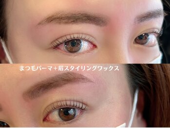 イーストアッカ アイラッシュ(East AkkA eyelash)/まつ毛パーマ+眉スタイリングWAX