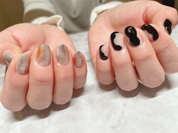 ネイルアンドリラクゼーション マーブル(MARBLE)/つけ放題¥7700