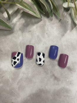 ネイルサロン ネイルクク 桑名駅前店(Nail KUKU)/3月フット7700