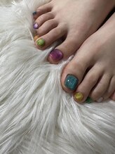 ネイルズビー 国府店(Nail's be)/カラフルマグネットネイル